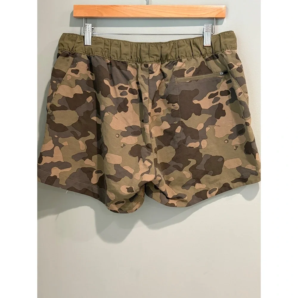 The North Face Womens‎ Class V Camo Shorts Size Large Drawstring